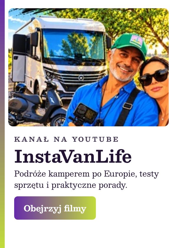 InstaVanLife – kanał o podróżach kamperem na YouTube